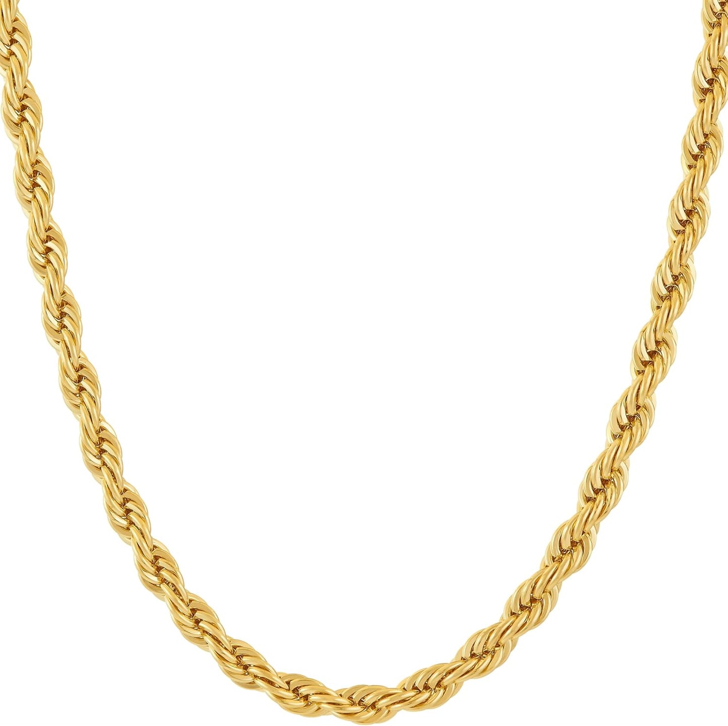 ROPE CHAIN 4MM [GOLDEN]