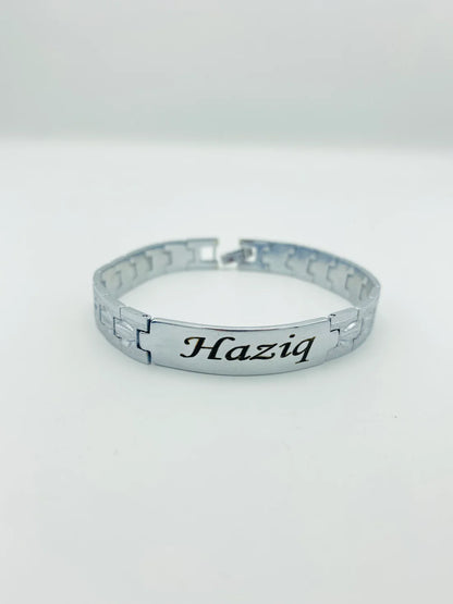 Engraved Name Bracelet EM02