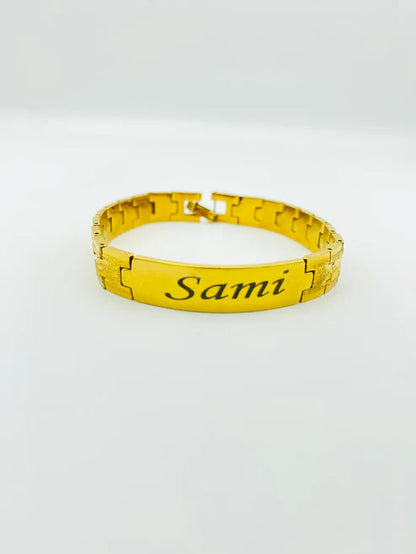 Engraved Name Bracelet EM02