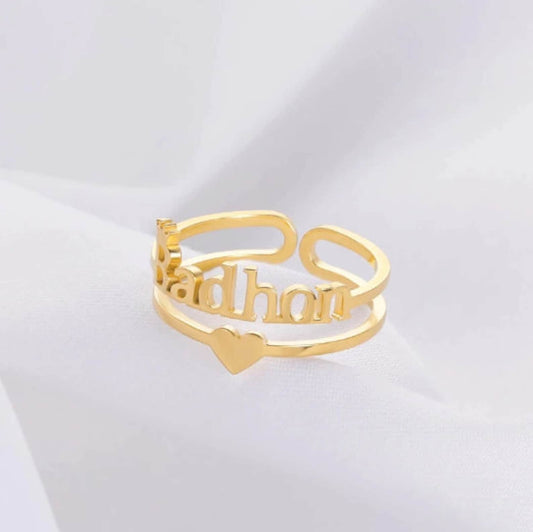 Single Name Ring